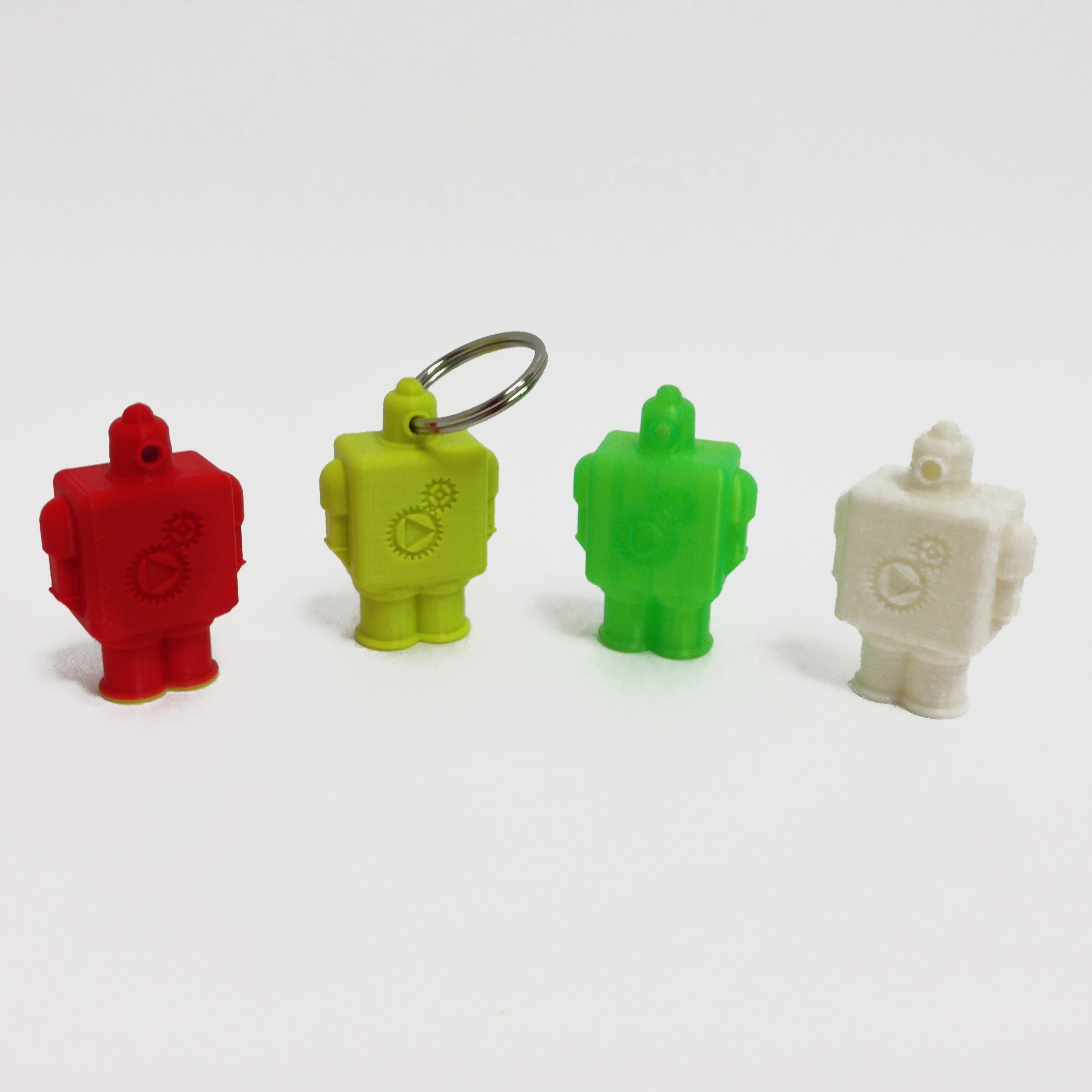 H1M, the keychain robot, our first product on sale
